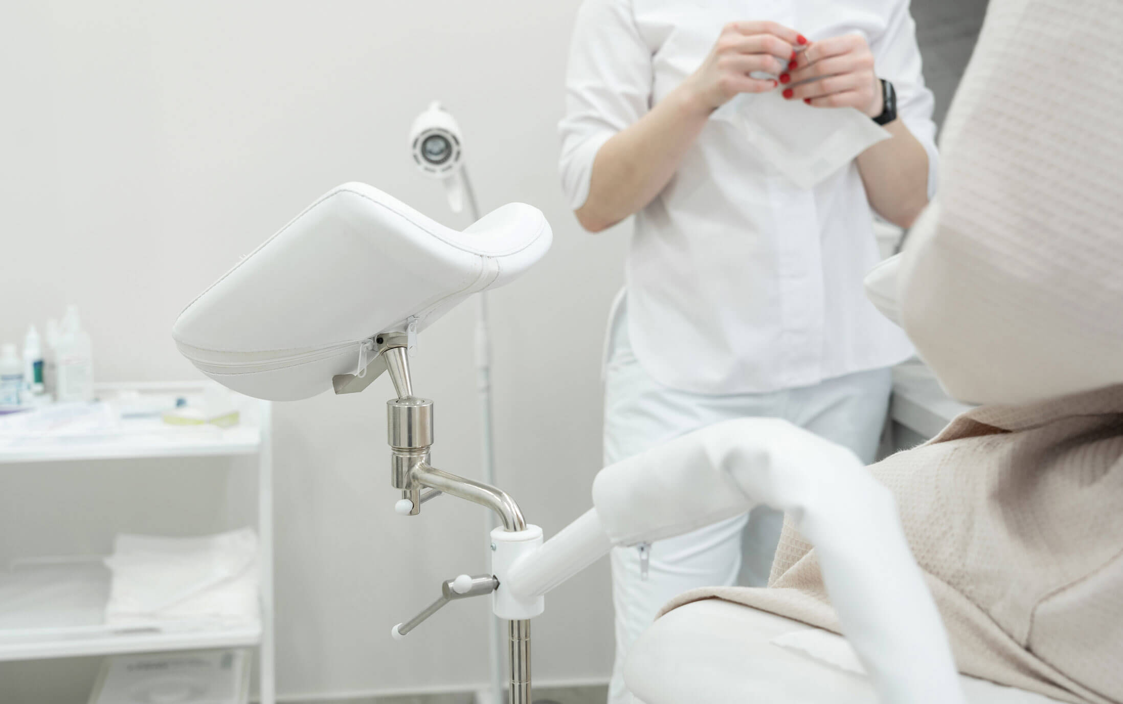 Empfang beim Frauenarzt